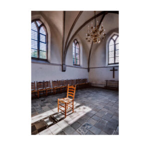 Kaart Geert de Groot Almens kerkje binnen kleur