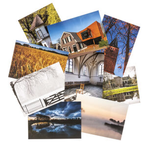 set 9 kaarten Rondom Almen